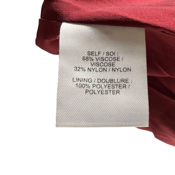 Tanya Taylor Dress WMNS 6 Puff Sleeve V-Neck Laureen Velvet Wrap Midi Festive - Picture 9 of 11